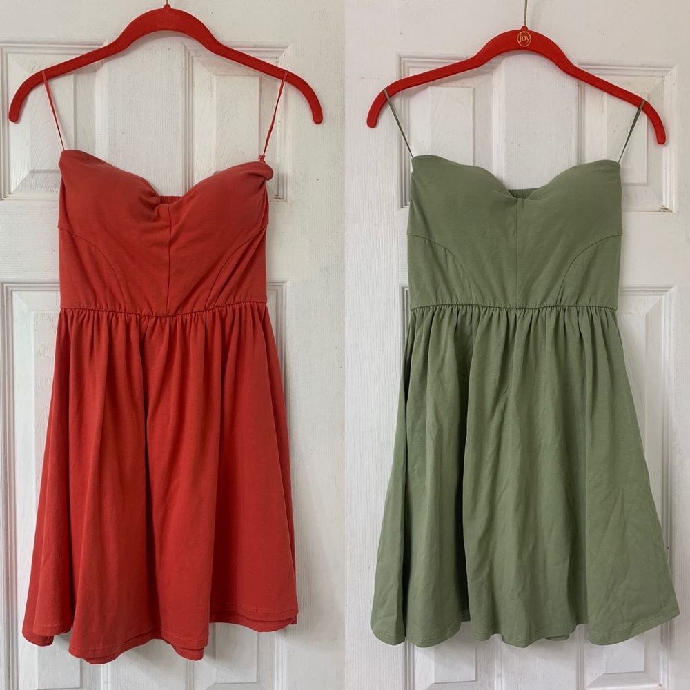 (Set of 2) Strapless Adam Levine Dresses